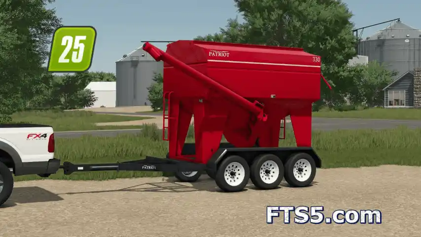 牵引式螺旋钻拖车 v1.0