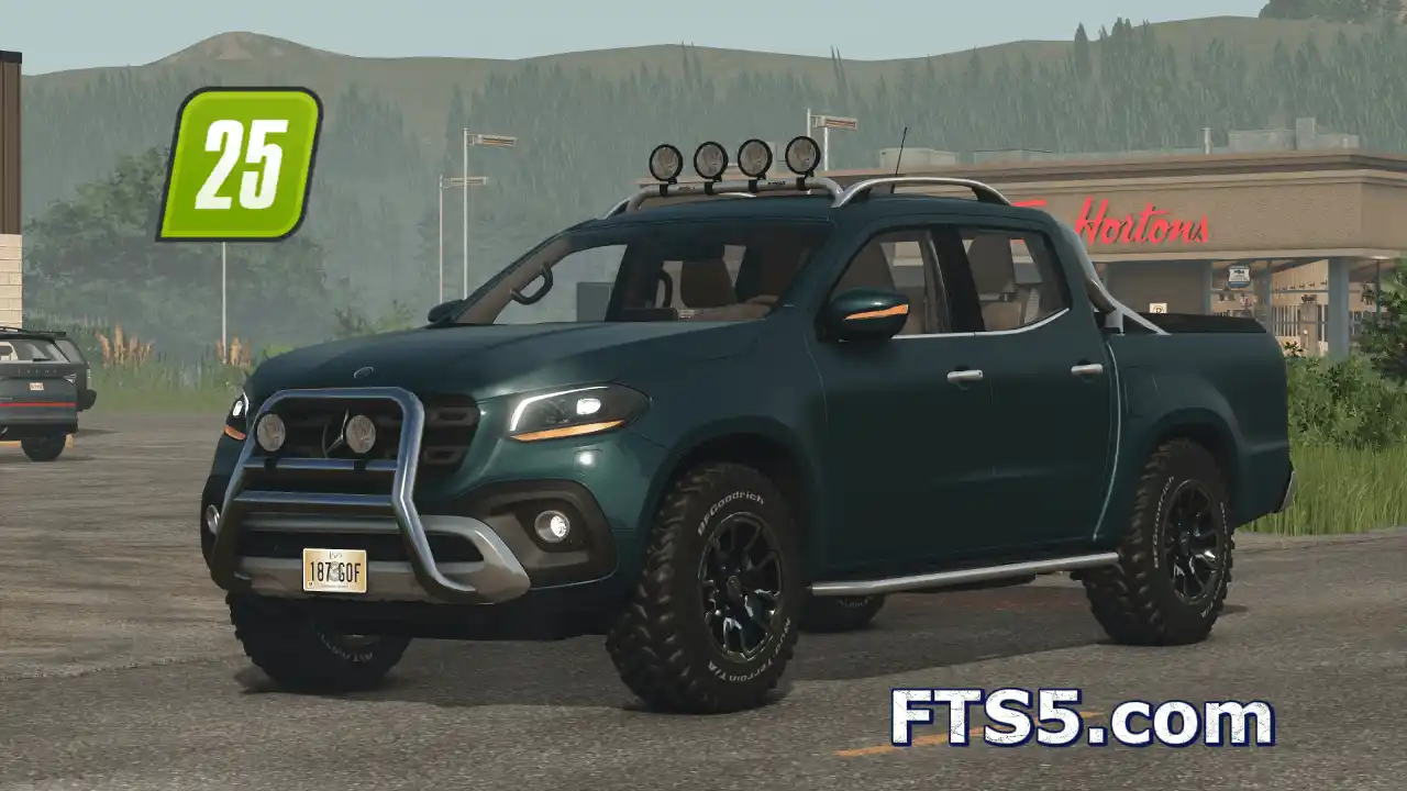 奔驰X级皮卡 v1.0