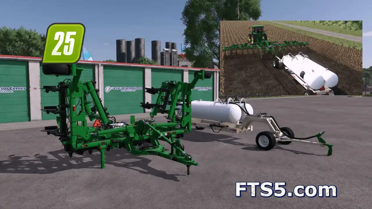 约翰迪尔 2510H 耕耘施肥 v1.0