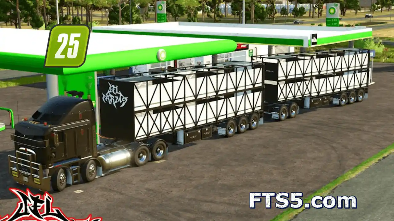 Rytrans 牛用运输拖车 v1.0