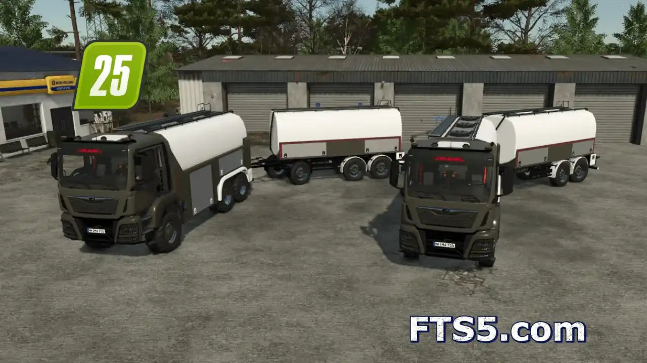 MAN 牛奶运输卡车包 v1.0