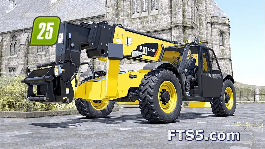 卡特 1255D 伸缩臂叉车 v1.0