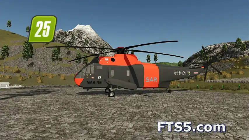 西科斯基 SH-3“海王”直升机 v1.0