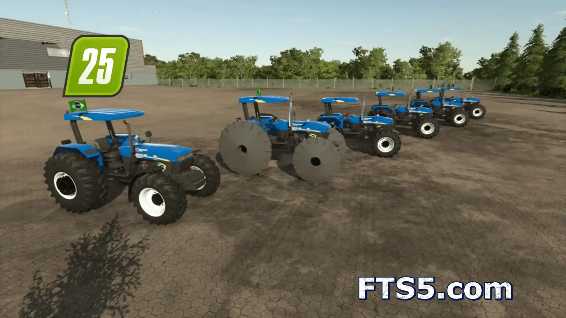 [多轮胎]纽荷兰 30 系列 拖拉机 v1.0