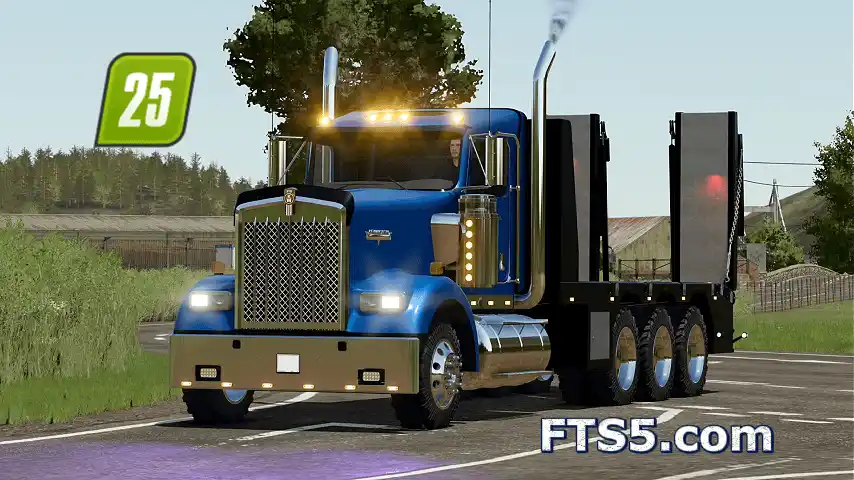 肯沃斯 W900 平板卡车 v1.0