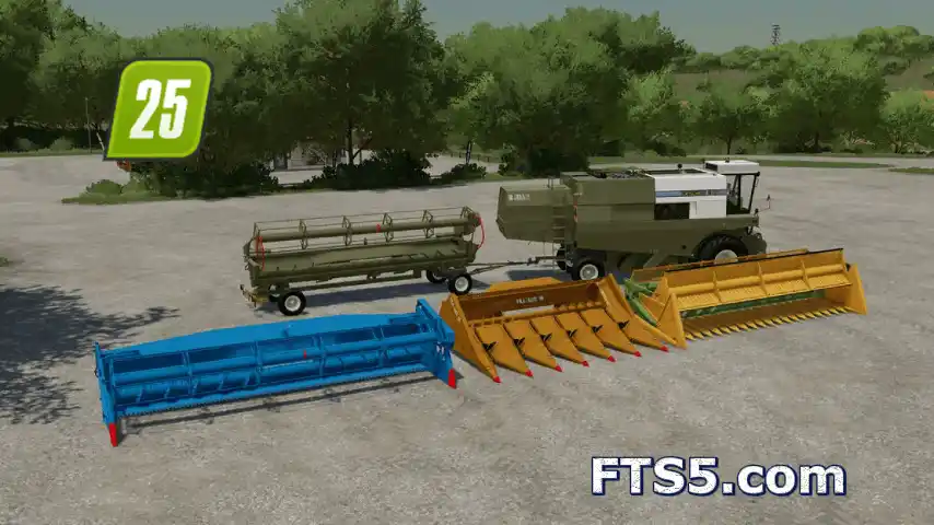 进步 E516 收割机包 v1.0