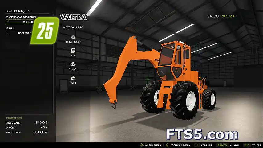 瓦尔特拉 BM 拖拉机 v1.0