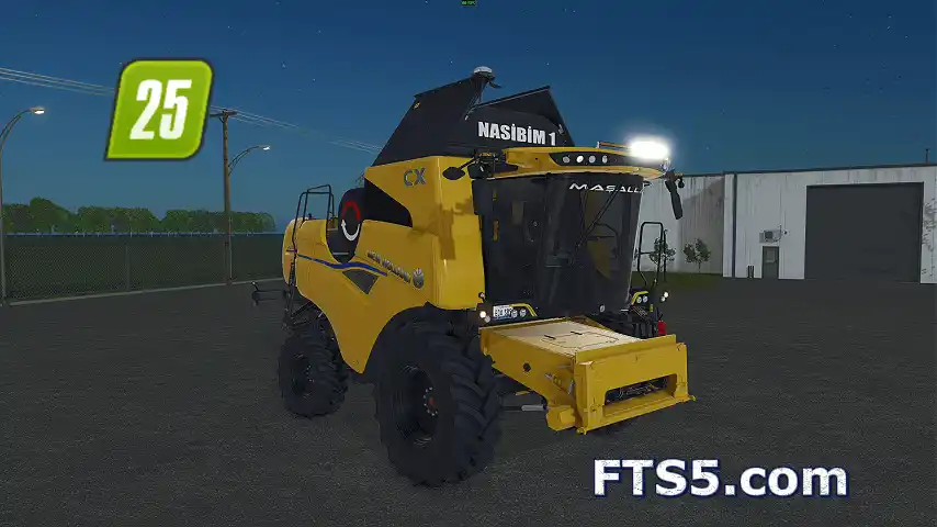 纽荷兰CX联合收割机 v1.0