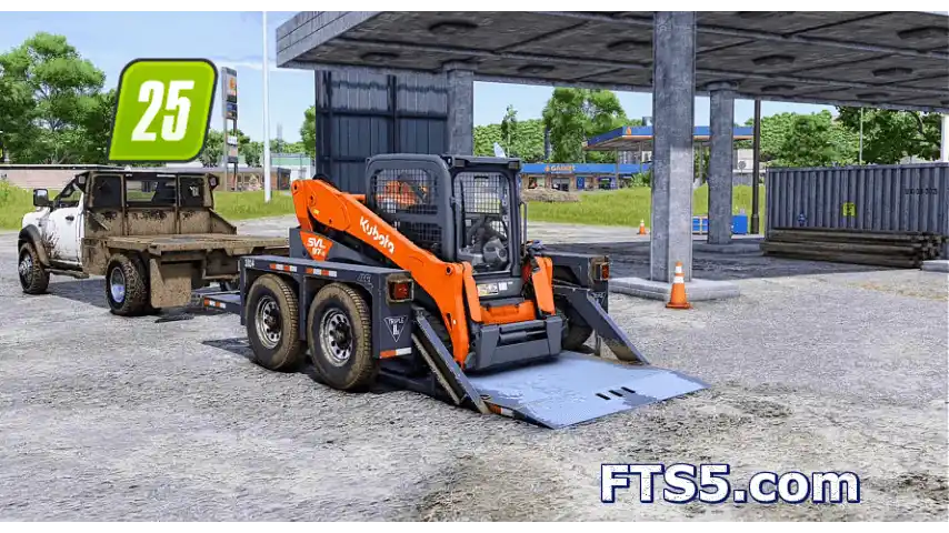 JLG 1014 低板拖车 v1.0