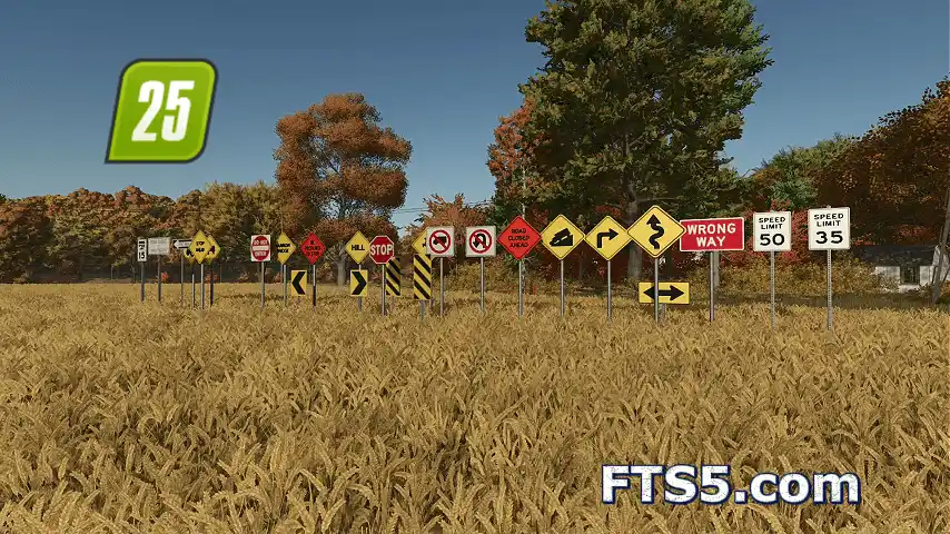 美国道路标志放置包 v1.0