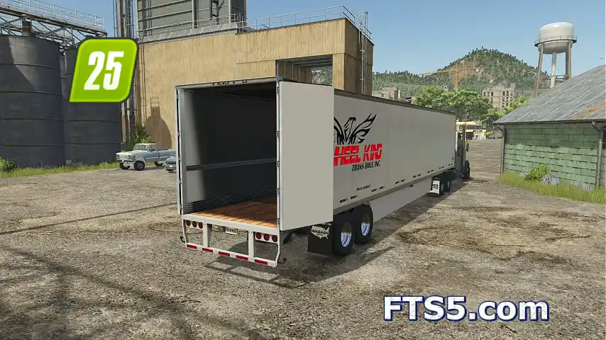Wabash 53尺厢式货柜挂车 v1.0