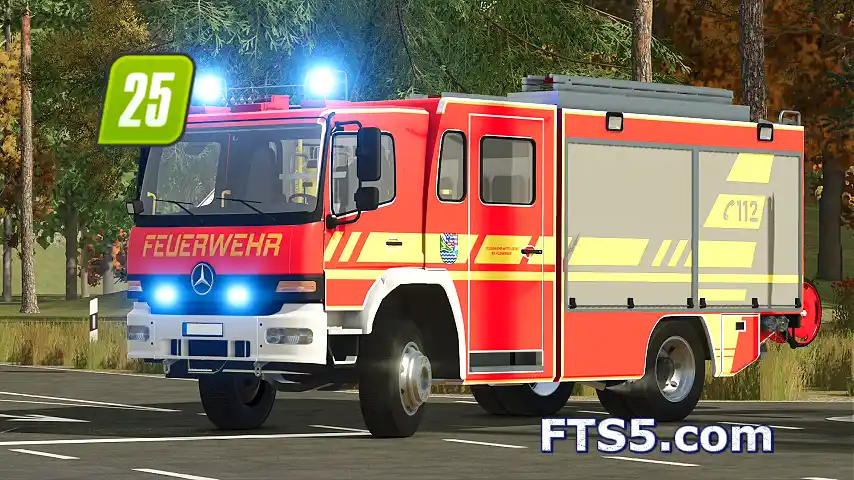 奔驰 Metz FGL LF16 型消防车 v1.0