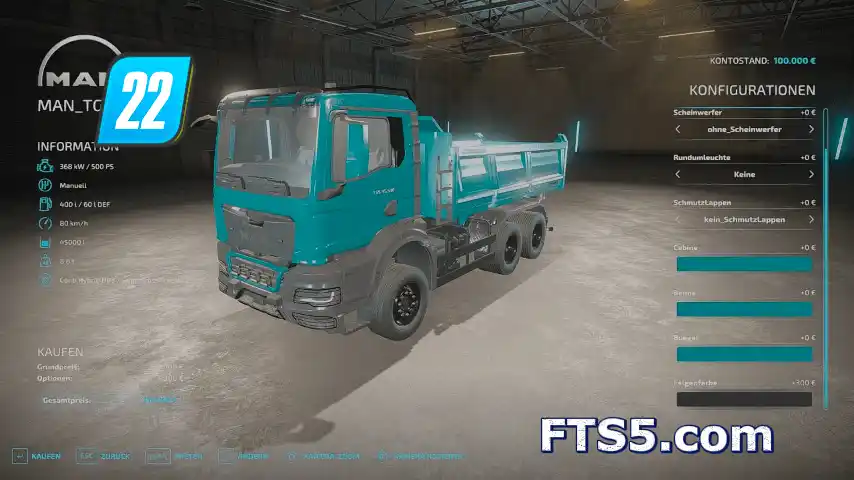 MAN TGS 卡车 v1.0