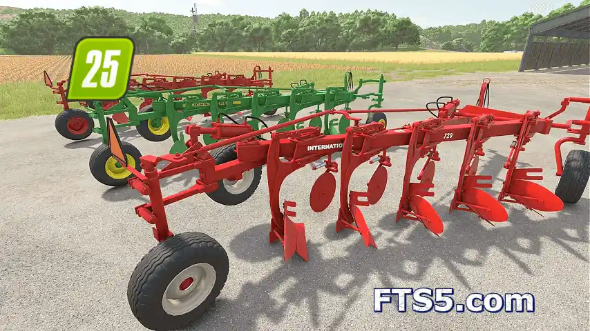 凯斯 IH 720（5 铧犁）v1.0