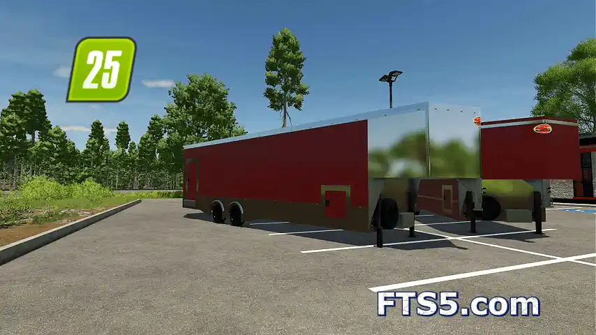 楔形封闭拖车 v1.0