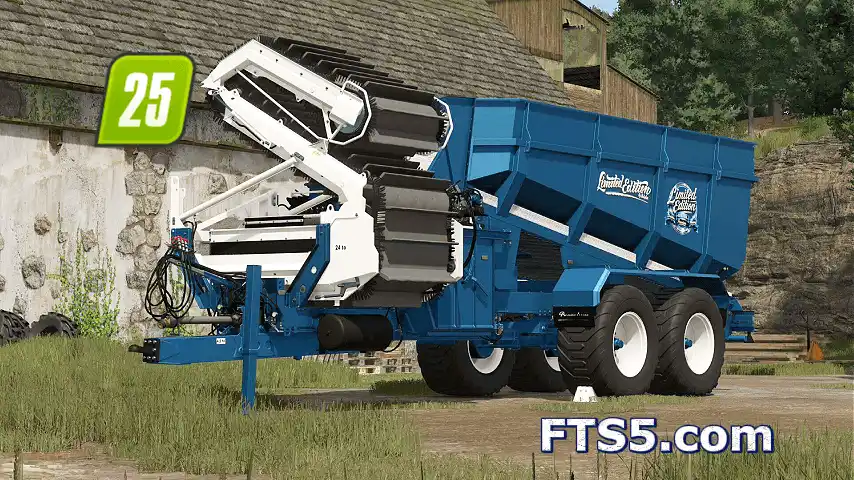 「多作物」哈威 KUW 2000 限量版拖车 v1.0