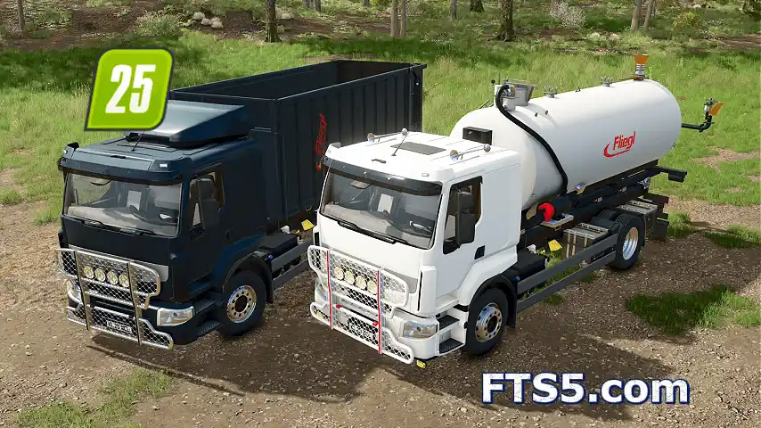 「吊斗车」雷诺 Premium 4×2 钩臂车 v1.0