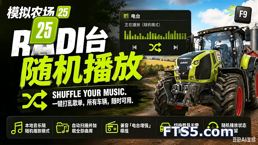电台随机播放 v1.0