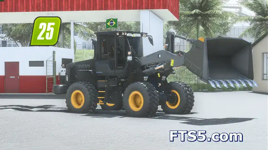 沃尔沃 L60F 美化版装载机 v1.0