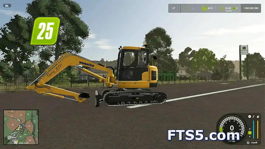 小松 118MR 挖掘机 v1.0