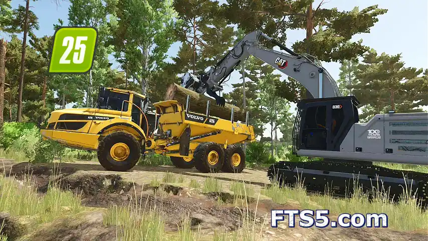 「优化版」Volvo A25G 矿卡 v1.0