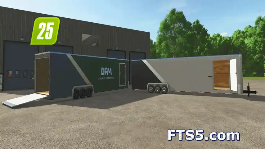 35英尺封闭式拖车 v1.0