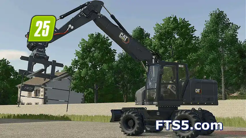 CAT M318 NOX 轮式挖掘机 v1.0