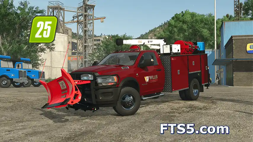 「维修皮卡」道奇 Ram 5500 CTWillis 重型皮卡 v1.0