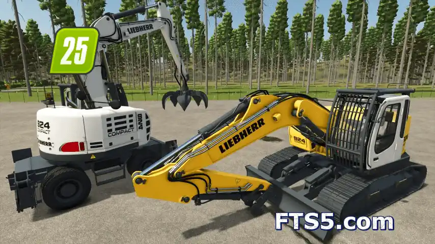 利勃海尔 R924 Compact 挖掘机包 v1.0