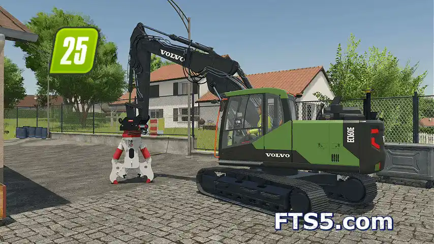 沃尔沃 EC160E 挖掘机 v1.0