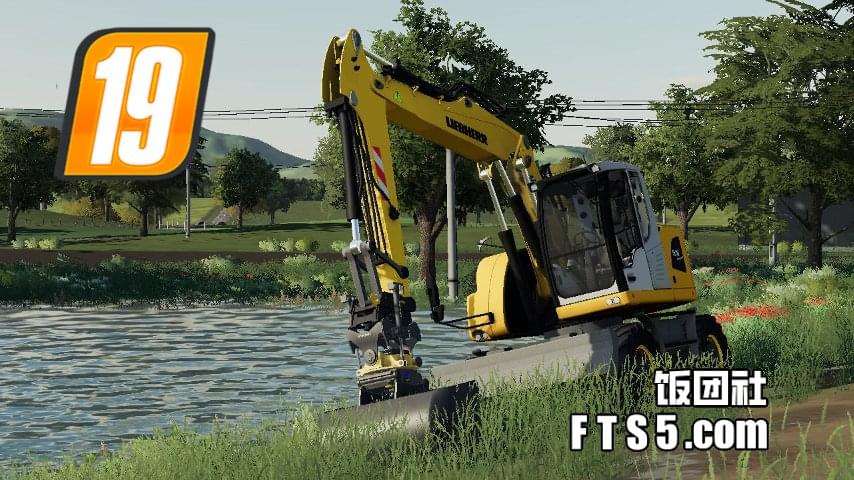 利勃海尔 918 轮式挖掘机+Engcon 配件包