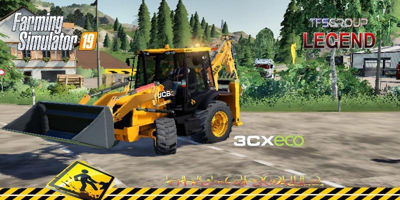JCB 3CX ECO 反铲装载机