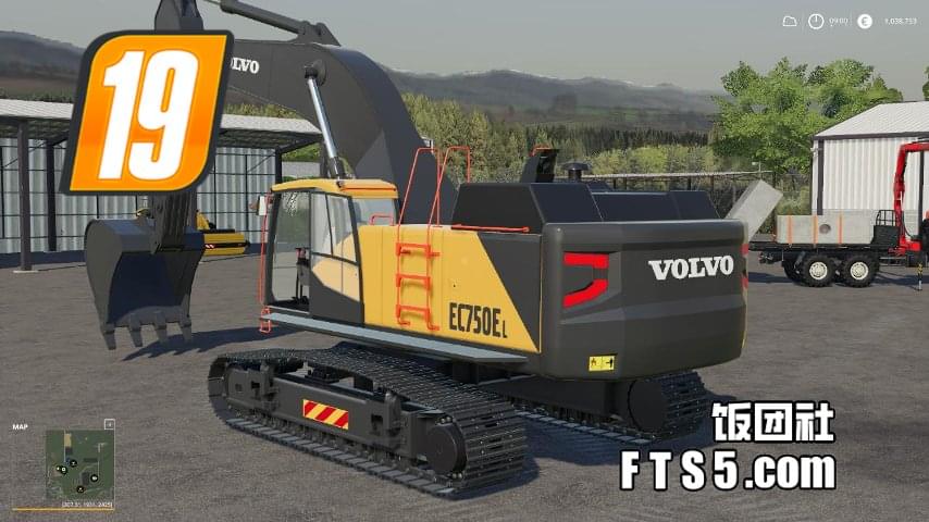 沃尔沃 EC-750EL 矿用挖掘机