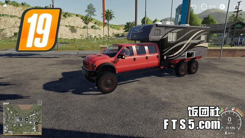 福特 F550 6X6 露营版