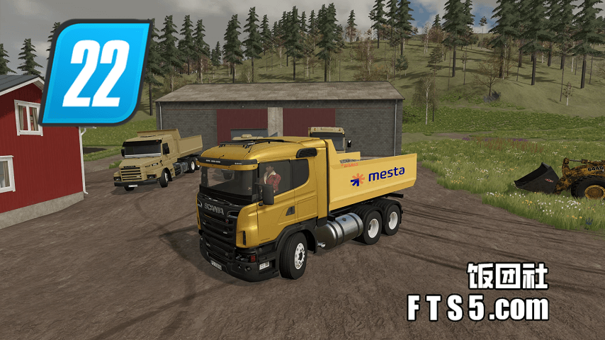 斯堪尼亚（SCANIA） 三轴自卸车包v1.0