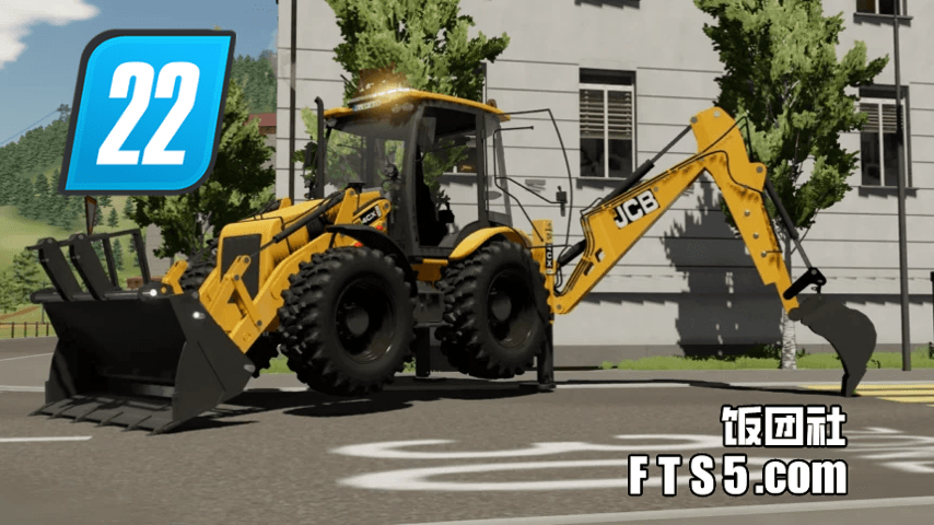 JCB CX3-CX4 铲挖装载机 v1.1