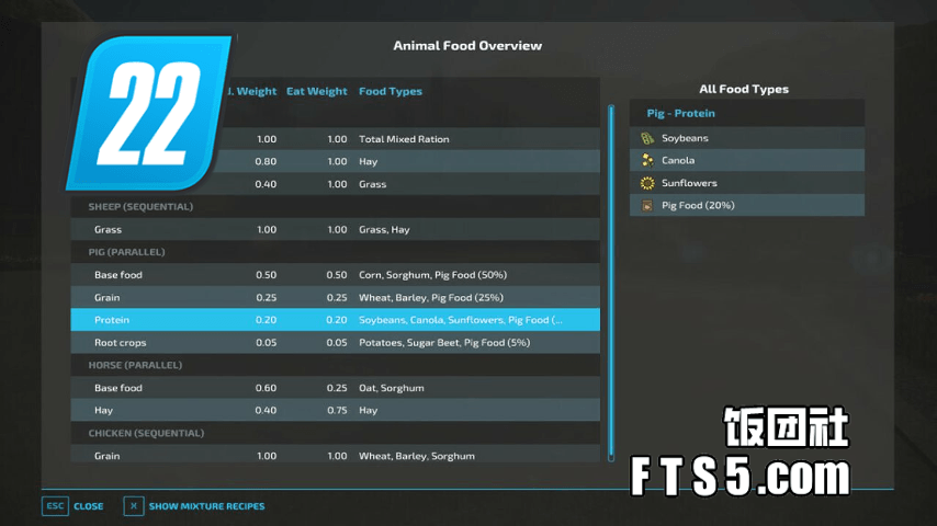 动物食谱 V1.1.3.0