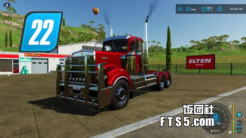肯沃斯 T900 卡车 V2.0