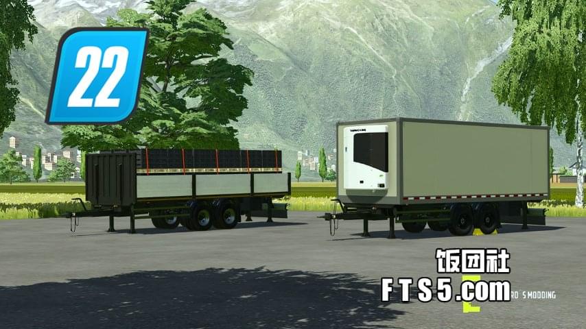 FS22-沃尔沃挂车加长版-支持自动装载 V1.0