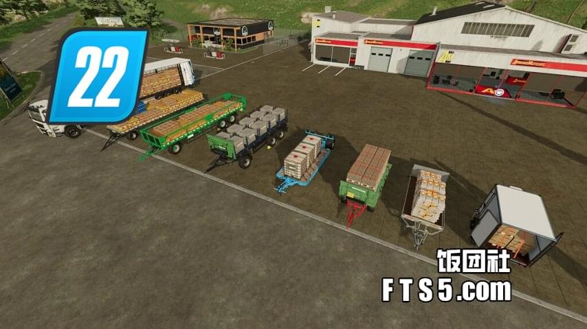 FS22-托盘自动装载拖车包 V1.1.2
