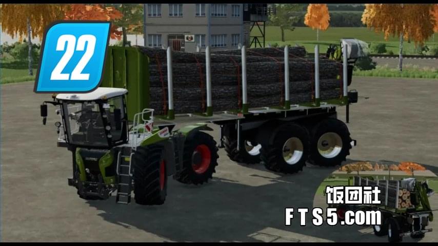 SaddleTrac 4200 DLC 原木运输拖车-支持自动装载