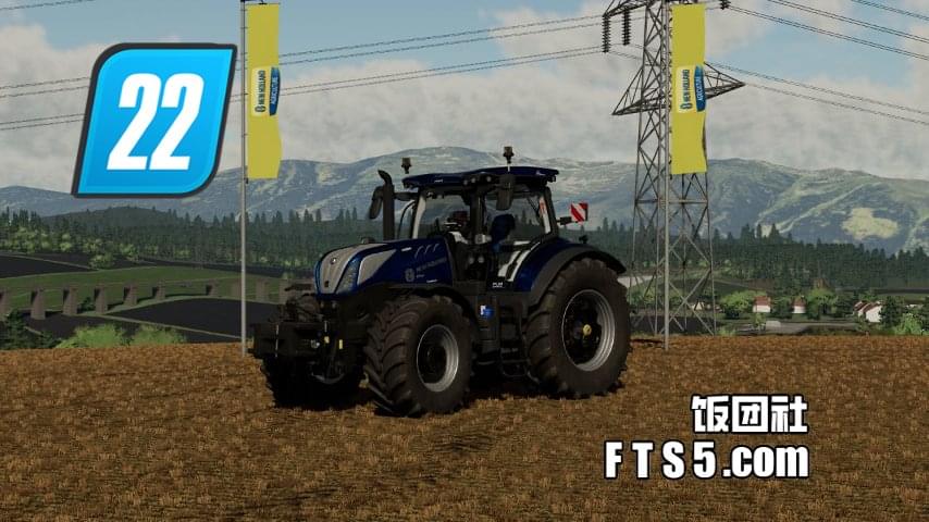 纽荷兰 T7 LWB PLMi 拖拉机 v2..0