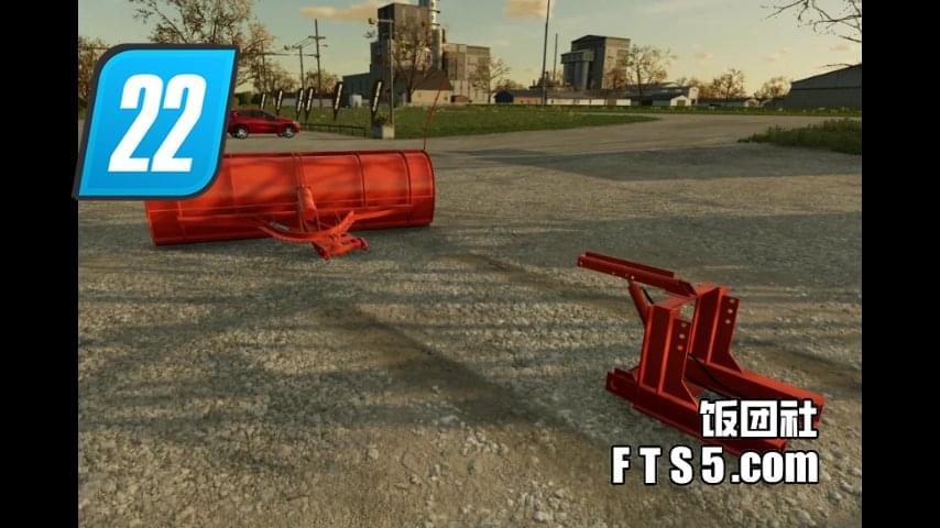 轮式装载机除雪铲 v1.0