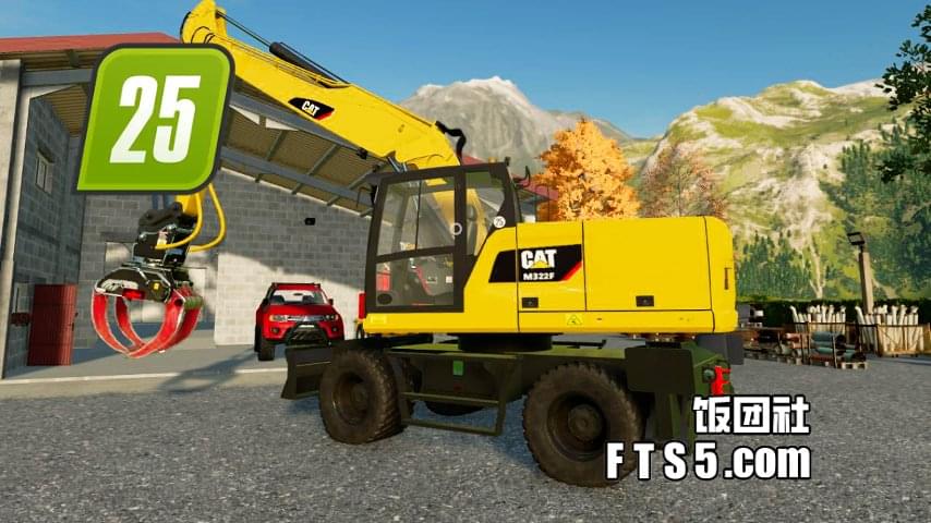 卡特彼勒 322F轮式挖掘机v1.2