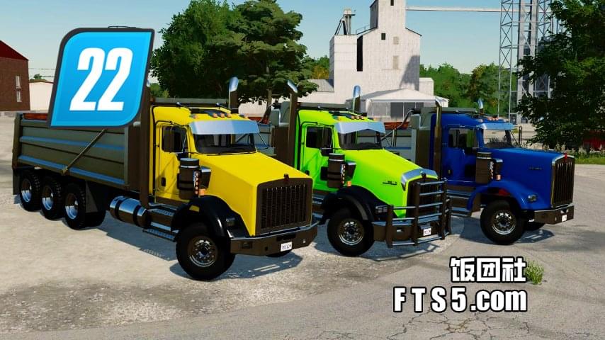 肯沃斯Kenworth T800 自卸车 v1.0.0.3