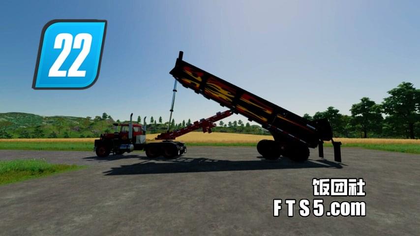 剪刀自卸半挂拖车(特殊升起方式) v1.0