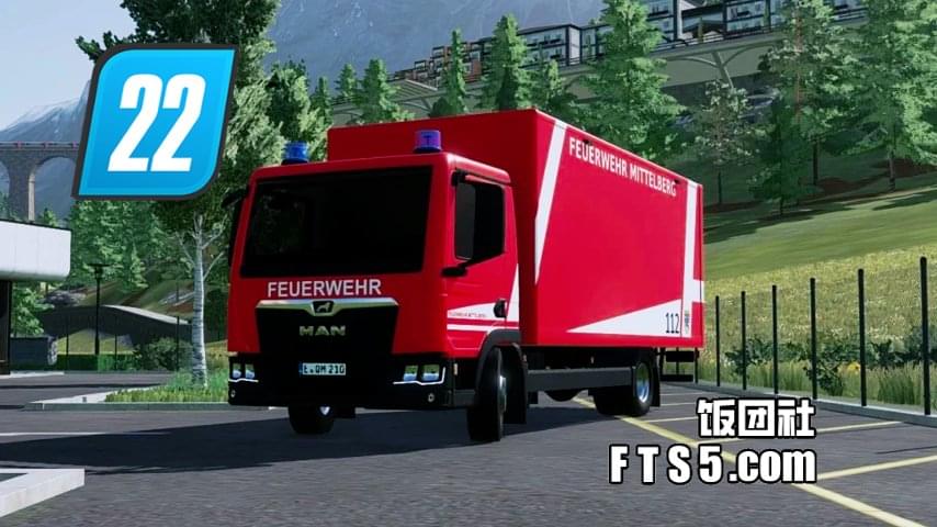曼恩MAN TGL 消防车 v1.0