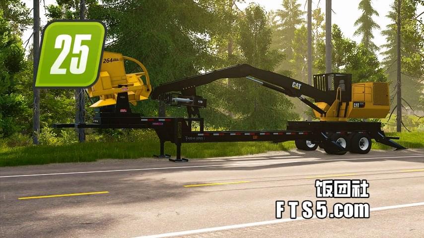 卡特彼勒CAT 559C 折叠挖掘机-装载拖车 v1.0