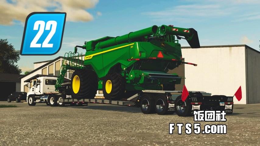 兰多尔Landoll 845AG 型低平板拖车 V1.0.0.2